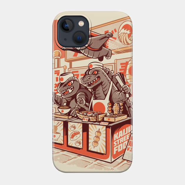 Kaiju street food - Kaiju - Phone Case