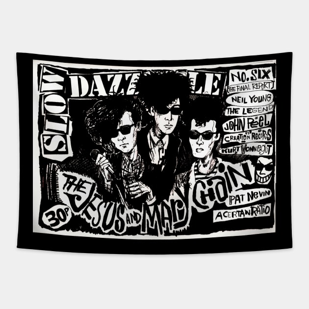 Mary Chain Tapestry by Ank Kai