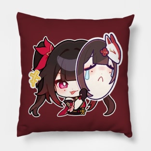 Honkai Star Rail Chibi Sparkle Pillow