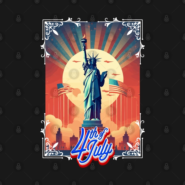 4th of July // T-shirt Lifestyle by Kalico Design