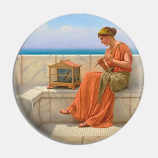 Songs without Words by John William Godward Pin