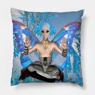 Blue Fairy Pillow