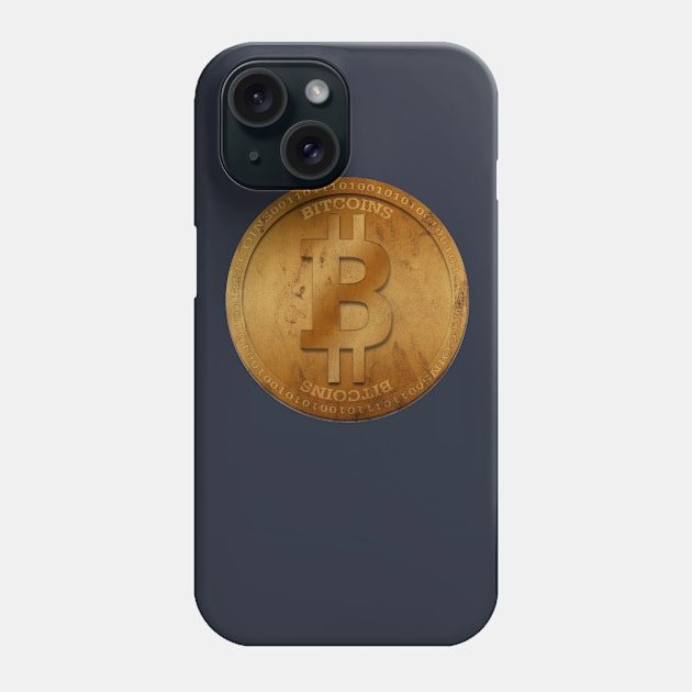 Bitcoin Money Digital Phone Case by Tpixx