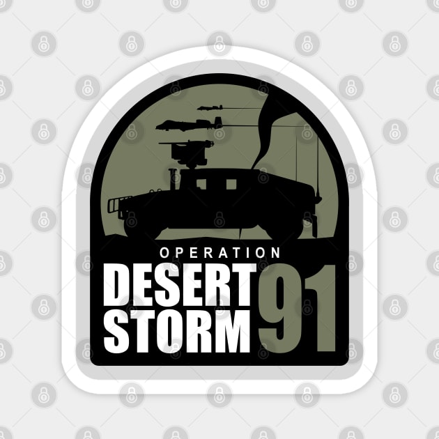 Operation Desert Storm 91 Magnet by TCP