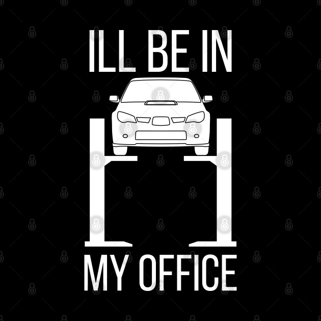 Car Dad Ill Be In My Office Dad Build Hot Rods Retro Men Race Hotrod Auto Mechanic Tuner Race - Dad - Phone Case