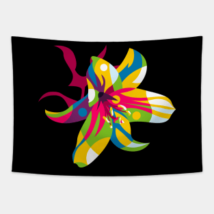 Lily Flower Tapestry