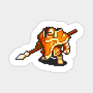 Knight Fighting Sprite Magnet