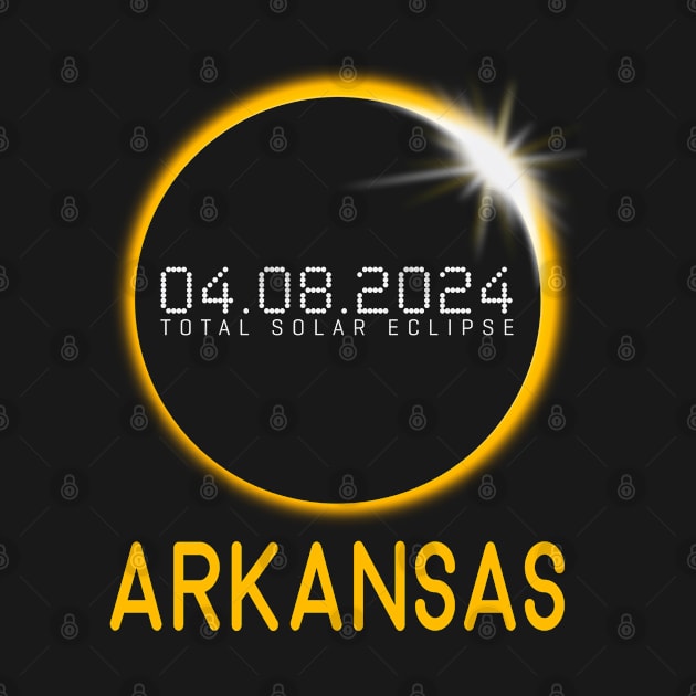 ARKANSAS Totality Total Solar Eclipse April 8 2024 by TeeaxArt