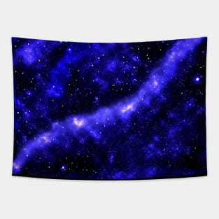 The Blue Galaxy ART Tapestry
