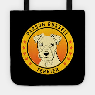 Parson Russell Terrier Dog Portrait Tote