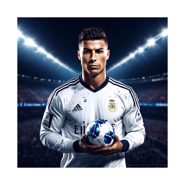 Cristiano Ronaldo Real Madric FC by OverNinthCloud