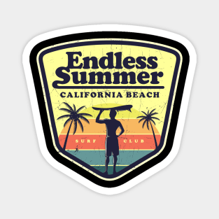 Surf Beach Summer Magnet