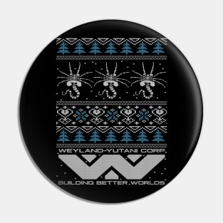 Ugly Christmas Sweater - Alien xenomorph Pin