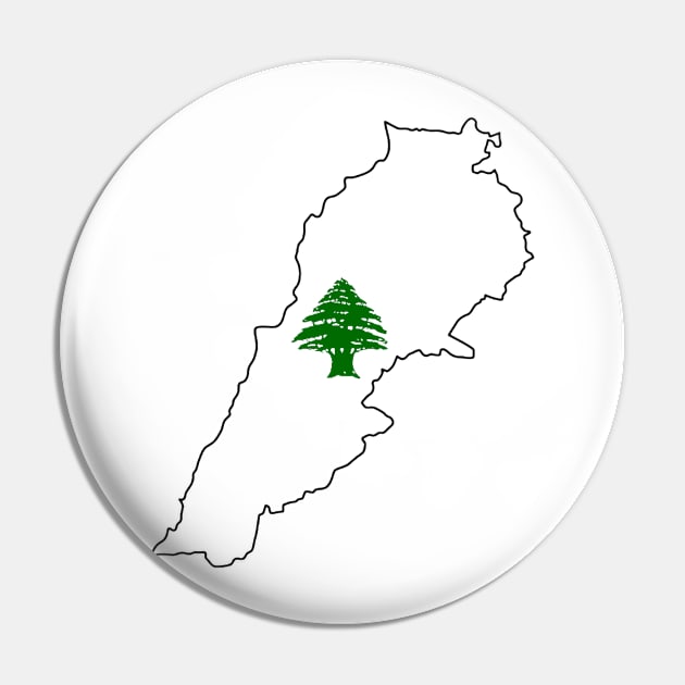 Cedar lebanese Pin by Beirout