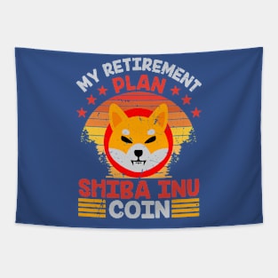 Shiba Inu Retirement Plan Tapestry