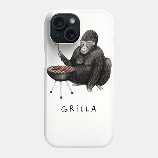 Grilla Phone Case by Sophie Corrigan