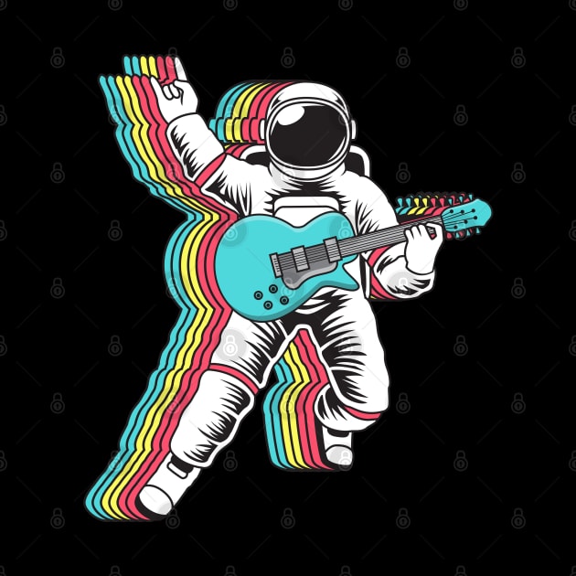 Astronaut Rock Star - Jam Session in Outer Space by TwistedCharm