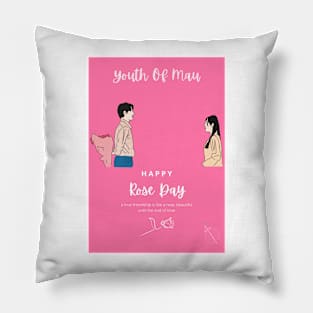 Youth Of May Rose Day Special Pillow