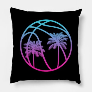 Miami Vice Basketball - Black alternate Pillow