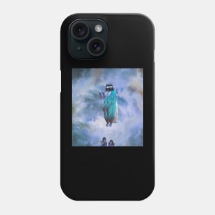 Inshallah XXVII: Blu Jesus Phone Case