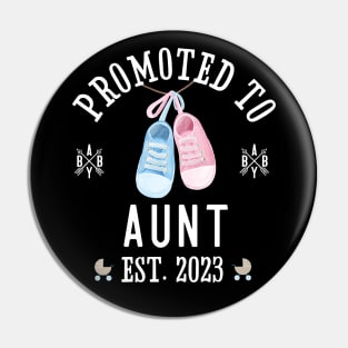 Promoted to Aunt 2023 Pin