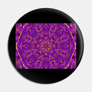 Mandala of Spiritual Wholeness Pin