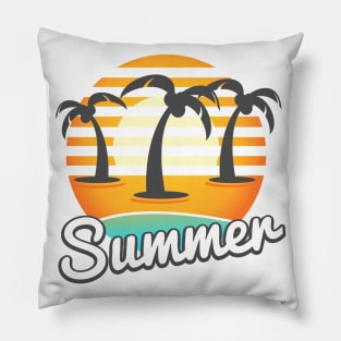 Summer Sunset Pillow