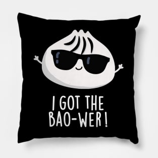 I Got The Bao-wer Cute Dimsum Pun Pillow