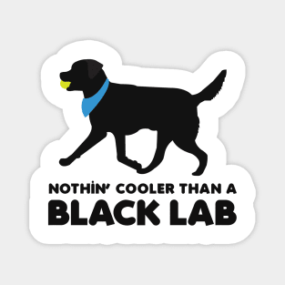 Black Lab Pattern in Red Black Labs with Hearts Dog Patterns Magnet