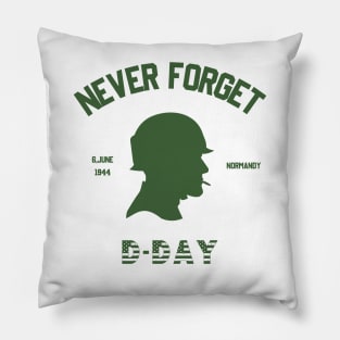 D-Day tribute 80 anniversary Pillow