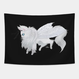 Turkish Angora x Ermine Catmoth Tapestry