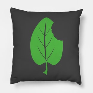 Operation Eat All The Plants Leaf for Dark Pillow