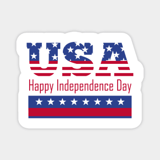 Happy Independence Day USA - Funny Gift For Women ,Men ,Friend Magnet