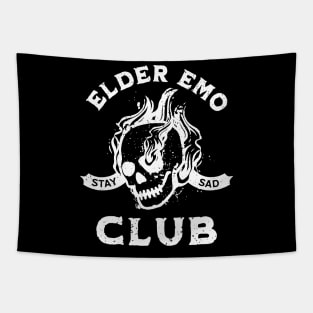 Elder Emo Club Tapestry