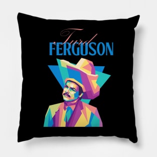 Turd Ferguson poster Pillow