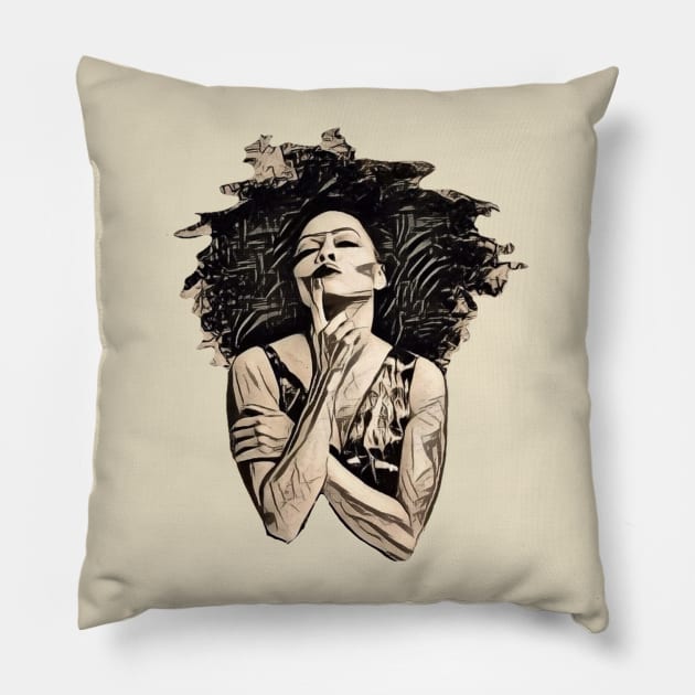 Diana ross :: Vintage Pillow by wsyiva