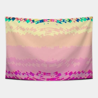 Waves Of Soft Colors Tapestry