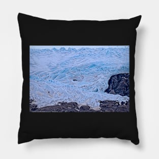 At the Glacier's Edge - Arctic Svalbard Pillow