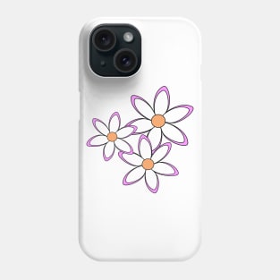 daisies blossoms bloom nature flower daisy Phone Case