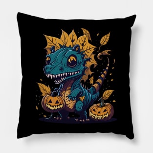 dinosaurs Halloween Pillow