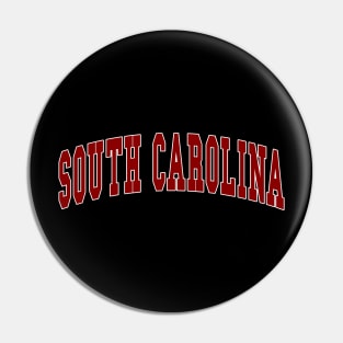 South Carolina - college university font letters text word football basketball baseball softball volleyball hockey love fan player christmas birthday gift for men women kids mothers fathers day dad mom vintage retro Pin