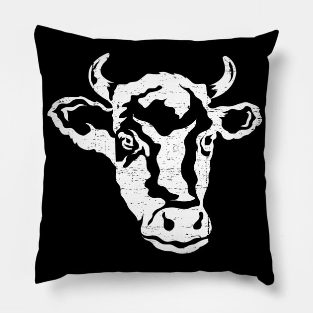 Cow Farmer Pillow by nordishland