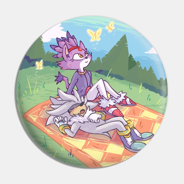 Blaze and Silver's Picnic Pin by sky665