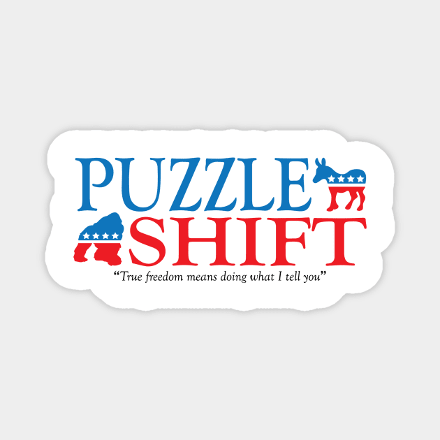 Puzzle/Shift Magnet by frizbee