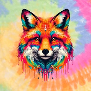 Fox tie dye T-Shirt