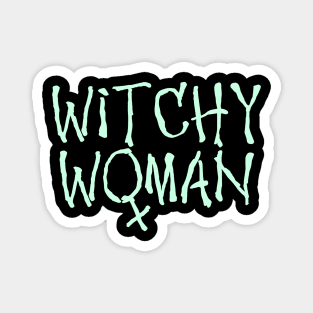 Wiccan Occult Witchcraft Witchy Woman Magnet