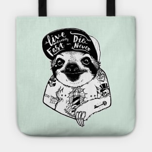 Sloth Tattooed Tote