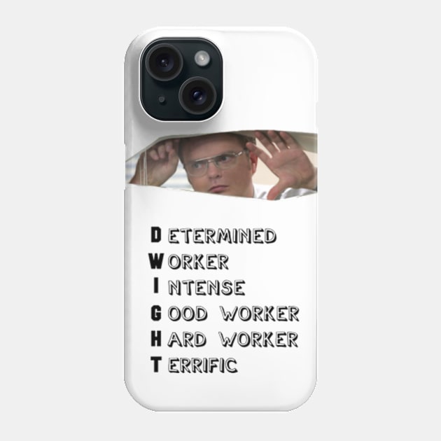 The Office U.S. - Dwight Schrute Phone Case by Therouxgear