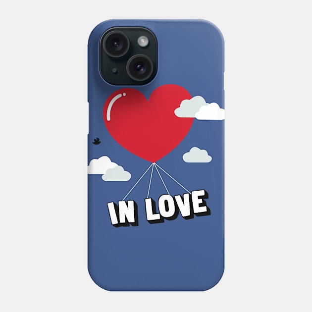 FLYING IN LOVE Phone Case by EdsTshirts