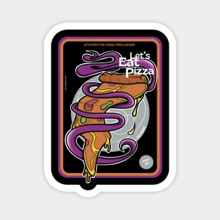 Let's Eat Pizza Magnet